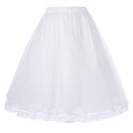 Belle Poque Frauen Luxus Retro Kleid Vintage Kleid 3 Schichten Tüll Netting Crinoline Underskirt Petticoat BP000229-2